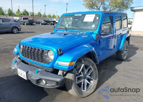 2024 Jeep Wrangler 4Xe Sport S 4Xe из США, поврежденный, VIN 1C4RJXN67RW145072